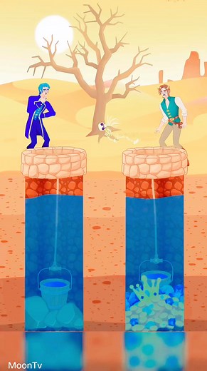 Water Mining Challenge #newshorts #reelviral #shorts #ipl2025 #ghiblistudio #ghiblitrend #animation #story #funny | Moon Tv Official