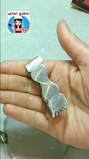 عمل منقاش الكحك من غطا علبة