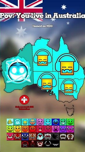 Pov: you live in Australia #australia #live #hdi #world #map #geography #mapping