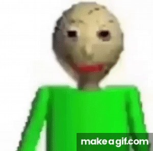 Baldi Jorking it on Make a GIF