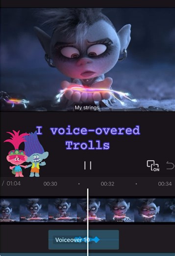 (I voiced: poppy, and Barb) #voiceacting #xyzbca #voiceover #trollsworldtour #trolls