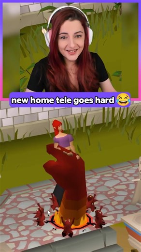 osrs demonic pacts league home tele animation is so good 😂