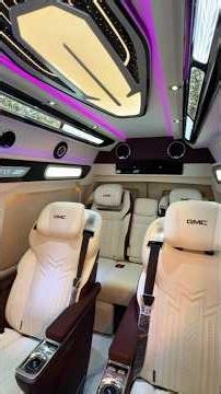1-on-1 VIP Class! Luxury GMC Savana Interior Transformation 🚐✨ #Shorts