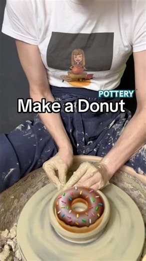 Make a Donut 🍩 #pottery