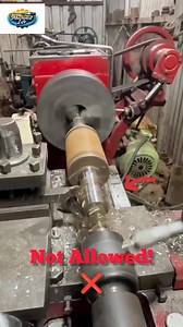 ⚠️ Warning! Placing measuring tools on the tool post is NOT SAFE. One small mistake can cause a major accident. Safety First! 🚨 #machinistlife #lathework #lathe #cnc #SafetyFirst | Machinist Life
