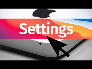 How do you I go to settings on my Mac mini?