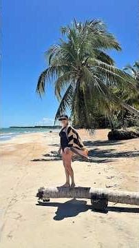 Beach look with swimsuit and kimono