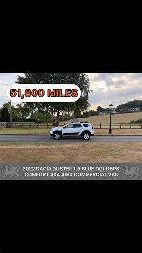 🚨 JUST ARRIVED IN STOCK 🚨 👀 DACIA DUSTER 1.5 BLUE DCI 115PS COMFORT 4X4 4WD COMMERCIAL VAN 72 REG 51,800 MILES 👀 ⭐️ PRICE IS £11450 PLUS VAT @ 20% = £13740 ⭐️ ☎️ 01352 713996 ☎️ 🖥️ www.eandjahoneltd.co.uk 🖥️ #dacia #daciaduster #vansales #northwales