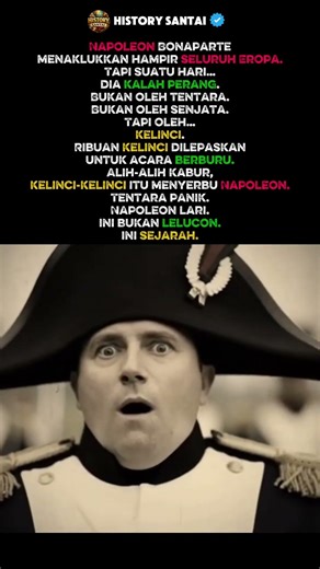 Napoleon Bonaparte Dikejar Kelinci#shorts
