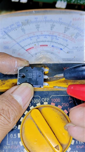 quick way to detect short circuit transistor