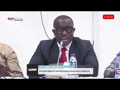 Over 6,000 Security Service Applicants Failed Drug Test – Interior Minister Muntaka Reveals