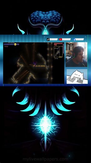 Fallando miserablemente contra el dios antorcha #foryou #terraria #shorts #calamitymod