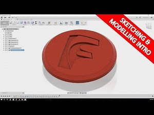 Autodesk Fusion 360 Sketching and Modelling Intro