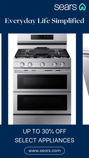 sears on Instagram: "✨ Catch the deals before they disappear — 24-Hour Sale is ON! 💸 Enjoy up to 30% OFF Select Appliances + Extra 10% OFF Appliances & More 🧊 Shop & Save Big | Refrigerators, Cooktops, Dishwashers, and other essentials 📅 Mon 12/8 @ Noon – Tues 12/9 @ Noon | Online Only 🔥 Click the link & shop the hottest appliance deals today! [ Kitchen Appliances, Refrigerators, LG, Kenmore, Washers, Dryers, Home Appliances, Cooktops, Shop Online, Samsung, Frigidaire, Sears]"