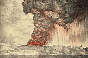 Ketika Gunung Krakatau Menunjukkan Kedahsyatan Letusannya Pada 1883 | National Geographic