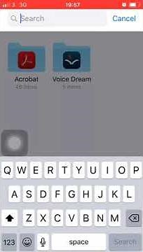 How To Find Files on Adobe Acrobat Reader on the iPhone