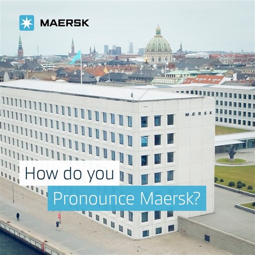 How do you pronounce Maersk? | Sergio Puel