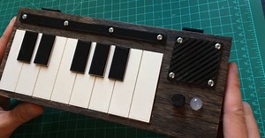 DIY Synthesizer Features 3D-Printed Keyboard
