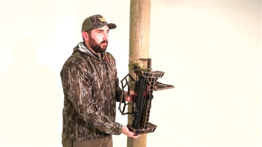 Go Beyond Ultralight with the HyperLite Platform, made from a new groundbreaking material Magnite™. The HyperLite Platform is a USA MADE, 12" x 12" platform, weighing in at just 2.1lbs. Engineered with the FlatStack Design, the Hyperlite Platform stacks in line with Hyperlite Climbing Sticks, eliminating the platform's cleat in packability. LIGHTER - Weighs 2.1 lbs. Made from Magnite™ - 35% lighter than Aluminum, 50% lighter than strength equivalent carbon. STRONGER - Made from Magnite™ - 22% st