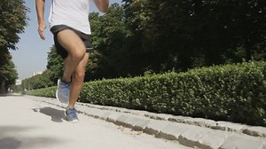 Running Man Sprinting Fast Speed Close Stock Footage Video (100% Royalty-free) 8703376 | Shutterstock