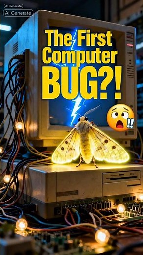 The First Computer Bug | Shocking Tech History Explained!