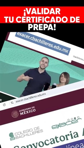 🔍 ¿Ya sabes cómo verificar la validez de tu certificado ante la SEP? En este video te muestro con el certificado REAL de uno de nuestros alumnos cómo verificarlo en el portal oficial de la SEP REGISTRADO y 100% válido. Así puedes comprobar que la modalidad de prepa en 1 examen es completamente oficial. ¿Tienes dudas sobre la validez? 🌟 Mándanos mensaje 👇🏼 https://wa.link/ldakar #TerminaLaPrepa #AcademiaProfesSanti #CertificadoVálido #SEP #SIGET #EXACER #Oficial #100PorCientoReal | PROFE SANT