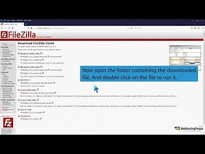 How to Install the FTP Client Filezilla on Windows WebHostingPeople