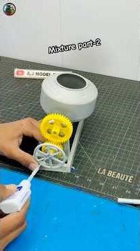 Handle installation in Mini Diy Mixture machine 🔥🔥