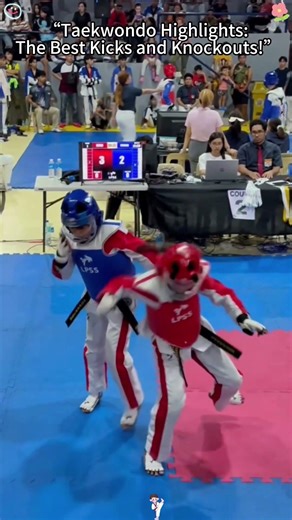 The Best Moments in Taekwondo#Taekwondo #KO #Knockout #FightHighlights #MartialArts
