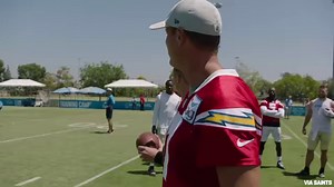 91K views · 868 reactions | Drew Brees & Philip Rivers testing their accuracy in training camp was always epic.  : Back Together Saturday returns July 30 on NFL Network | NFL | Facebook