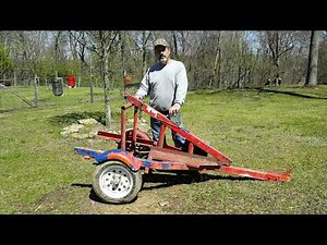 Handmade Log Puller For ATV (Log Arch)