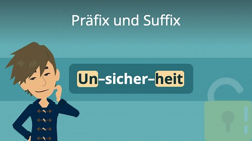 Präfix und Suffix • Vorsilben und Nachsilben erklärt