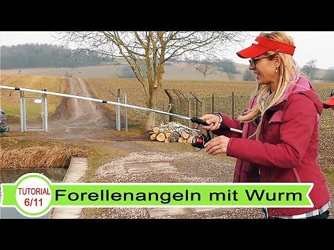 #6 Forellenangeln. Angeln mit Pose & Wurm
