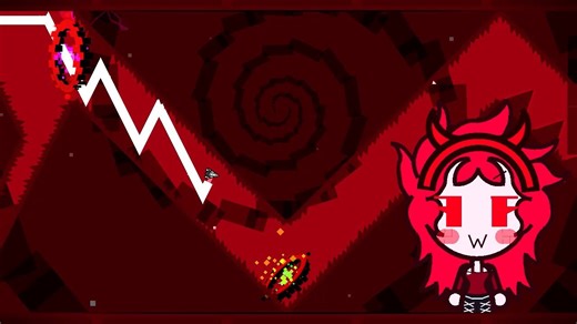 [4K] Only Wave Level Ashley Wave Trials - Geometry Dash