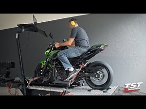 Kawasaki Z400 Incredible Stock Dyno Horsepower