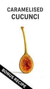 Caramelised Cucunci (Bonus Recipe) A small gesture that changes how the plate reads. Cucunci keep their sharp, briny core, but a thin caramel shell adds contrast and control. It’s not a recipe on its own. It’s the kind of detail that shifts the whole dish. Sometimes that’s all you need. #theblackartichoke #BonusRecipe | The Black Artichoke
