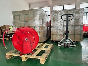 [Hot Item] 1/2 Inch 25m Wall Mounted Automatic Retractable Spring Air Hose Reel