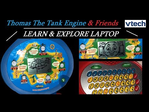 Thomas the Tank Engine & Friends Learn & Explore Laptop Learning Vtech Toy