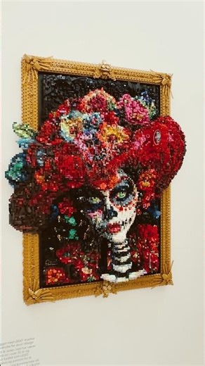 Magnificent LEGO Mural by Gerardo Pontier