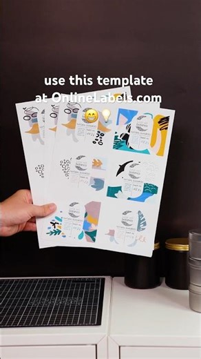 How many product labels can we design on ONE sheet 💡 (multi-design labels)