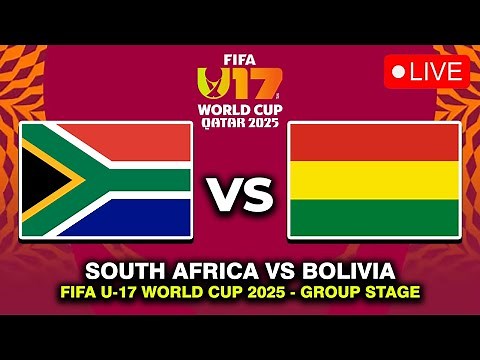 🔴 SOUTH AFRICA VS BOLIVIA FIFA U-17 WORLD CUP 2025 MATCH PREVIEW, HEAD TO HEAD