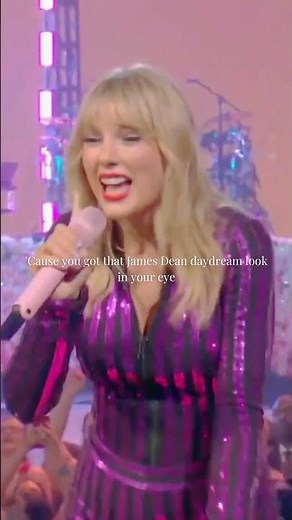 And I got that red lip classic thing that you like - TaylorSwift - Style (Lyrics) #short