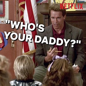 "Who is your daddy and what does he do?" Kindergarten Cop is now on Netflix UK/IE! | Netflix
