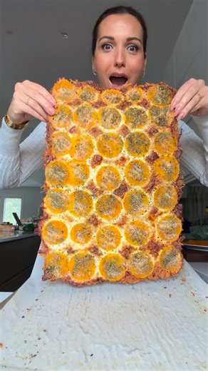 Stella Drivas 🇬🇷🇺🇸 on Instagram: "2 INGREDIENT PARMESAN BUTTERNUT SQUASH CHIPS 🧡 use any combination of cheese and seasonings that you prefer! These also work with just Parmesan or just mozzarella cheese 🧀 🌟PS: Go to the follow or following button in my profile and hit the to add me to FAVORITES 💥If you enjoy recipes like this one, make sure you ORDER my NEW COOKBOOK📚 link in bio 🔗 or comment COOKBOOK💥 ✨Comment RECIPE to receive a link for this post in your DMs ✨✨✨ Full recipe is on m