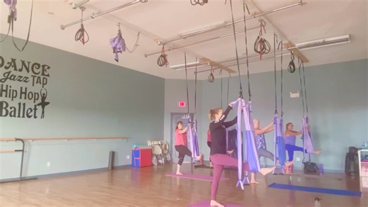 ✨🧘‍♀️ Elevate Your Practice with Trapeze Yoga! 🧘‍♂️✨ Ladies, have you ever felt limited by traditional yoga? 🤔 Maybe you struggle with wrist pain during downward dog, feel tight in your hips, or find it hard to achieve certain poses due to flexibility issues. Trapeze yoga is here to help! 🌈 🌟 Why Trapeze Yoga? - Wrist Relief: Frees your wrists and shoulders from strain, letting you practice comfortably. - Hip Opener: Encourages greater flexibility in a supported way, easing tightness. - Enh