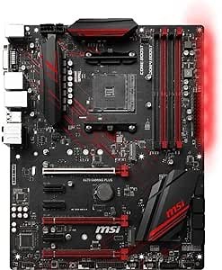 MSI Gaming Plus AMD X470 AM4 ATX DDR4-SDRAM Motherboard