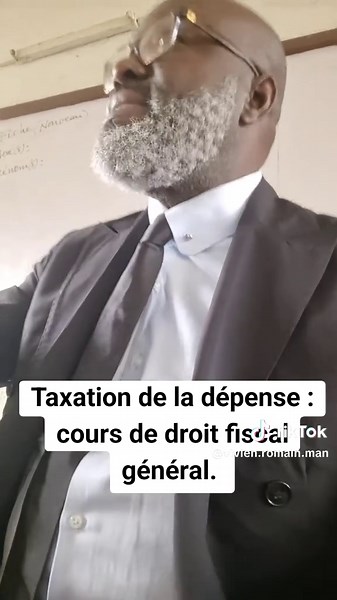 Cours de droit fiscal général pour le parcours Administration publique