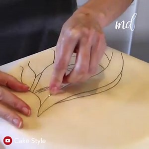 The most beautiful cake you have ever seen is this floral face cake! | MetDaan