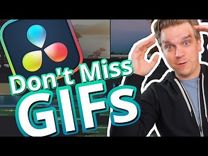 DaVinci Resolve 18.6 FINALLY has GIFs! Free Looping Plugin!