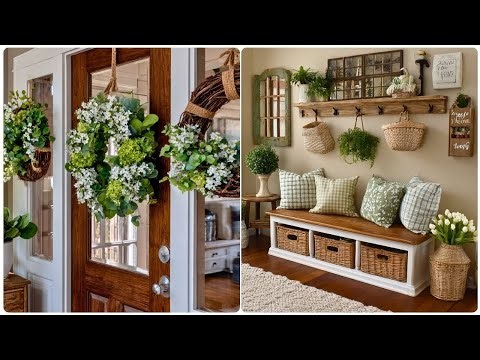 Rustic Farmhouse Spring Decor DIY | Cozy Country Cottage Interior Decoration Trends